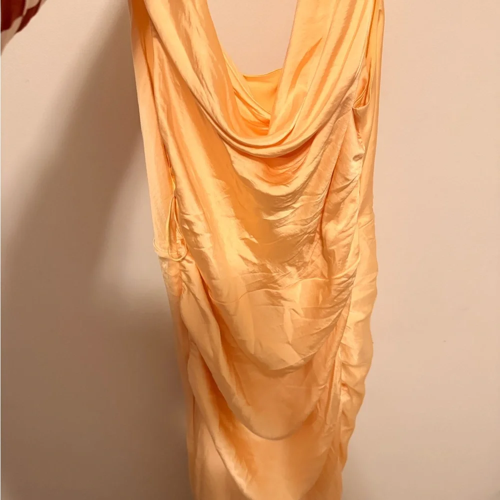 Abercrombie & Fitch Yellow Maxi Dress
